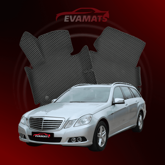 Car mats EVAMATS for Mercedes-Benz E-clasa 4 gen (W212) 2009-2016 year STATION WAGON