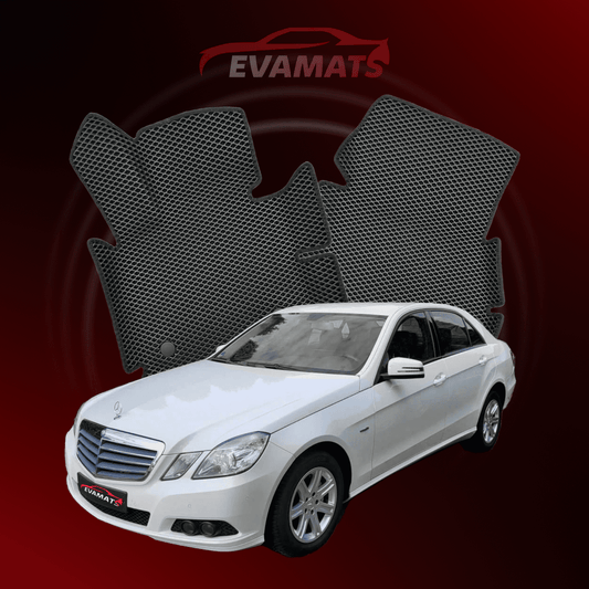 Car mats EVAMATS for Mercedes-Benz E-class 4 gen (W212) 2009-2016 year SEDAN