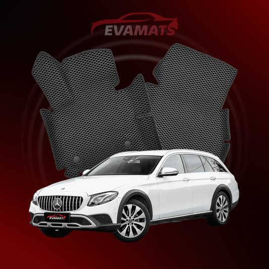 Tapis de voiture EVAMATS pour Mercedes-Benz Classe E 5 génération (W213) 2016 – 2023 année All Terrain STATION WAGON