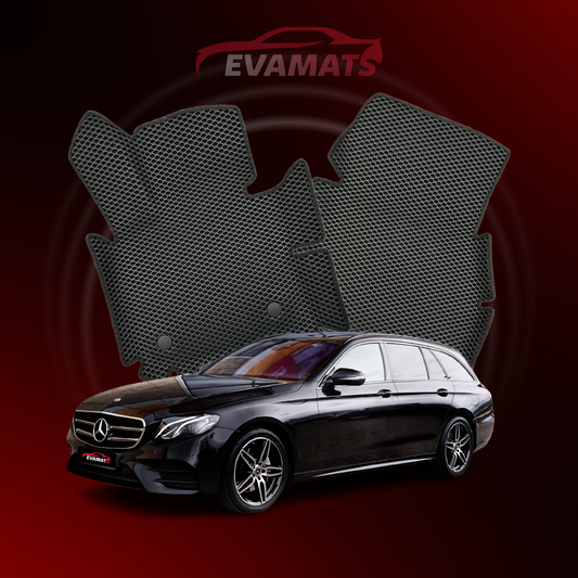 Car mats EVAMATS for Mercedes-Benz E-class 5 gen (W213) 2016-2023 year STATION WAGON