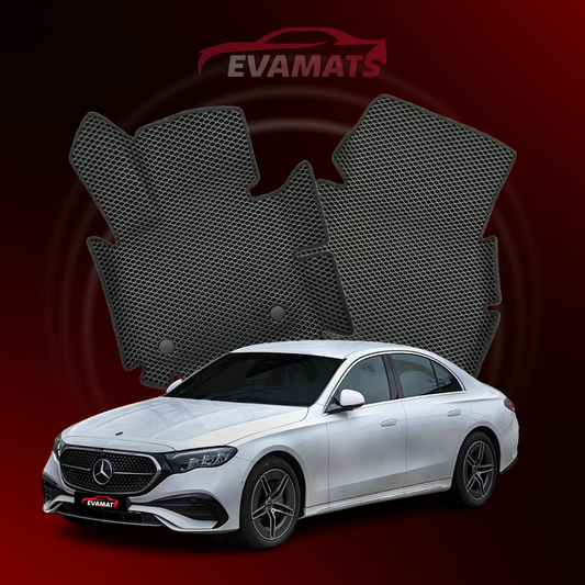 Car mats EVAMATS for Mercedes-Benz E-class 6 gen (W214) 2023-2025 year SEDAN