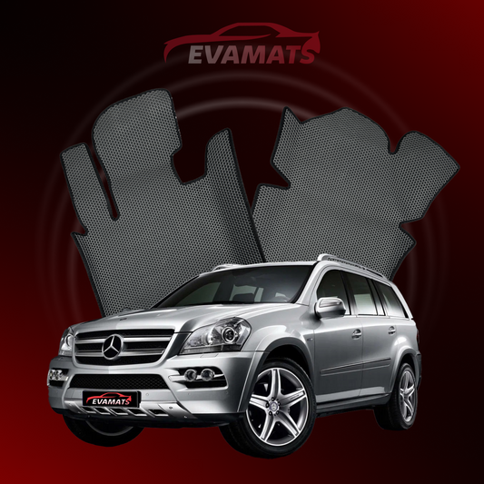 Car mats EVAMATS for Mercedes-Benz GL 1 gen (X164) 2006-2012 year SUV 7 seater