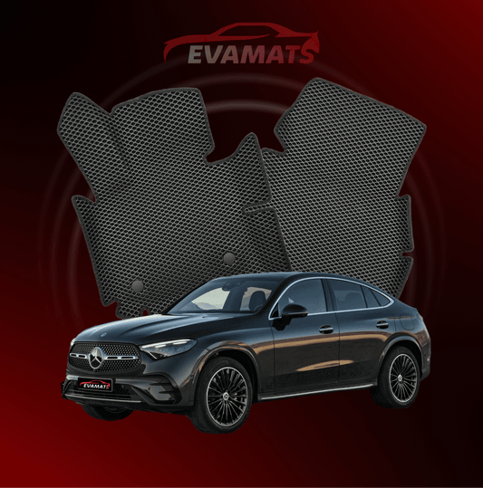 Car mats EVAMATS for Mercedes-Benz GLC Coupe 2 gen (C254) 2022-2025 year SUV