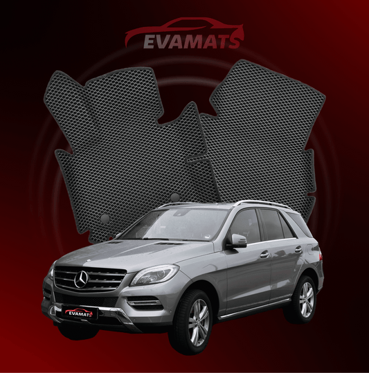 Autokoberce EVAMATS pro Mercedes-Benz ML 3 gen (W166) SUV ročník 2011 - 2015