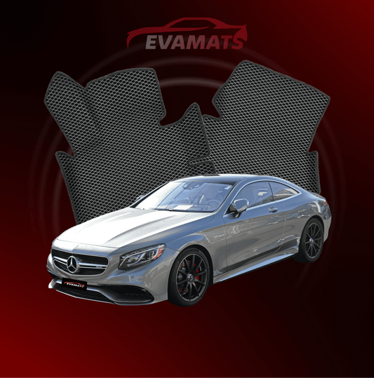 Autokoberce EVAMATS pro Mercedes-Benz S-class 6 gen (W222) 2014 – 2020 rok COUPE