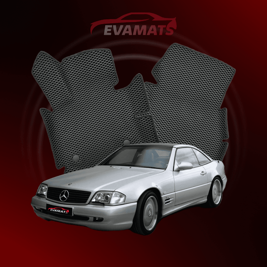 Car mats EVAMATS for Mercedes-Benz SL 4 gen (R129) 1989-2001 year COUPE