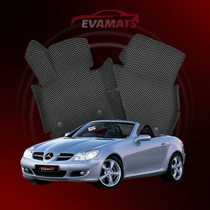 Tapis de voiture EVAMATS pour Mercedes-Benz SLK 2 génération (R171) 2004 – 2011 année COUPE-CABRIO