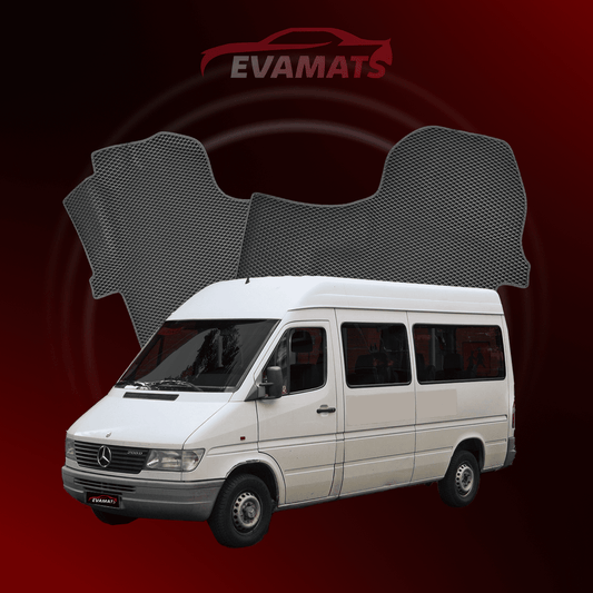 Tappetini per auto EVAMATS per Mercedes-Benz Sprinter 1 generazione (W903) 1995 – 2006 anno BUS