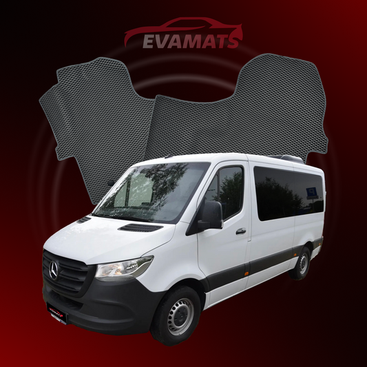 Alfombrillas de coche EVAMATS para Mercedes-Benz Sprinter 3ª generación (W907) año 2018-2025 BUS