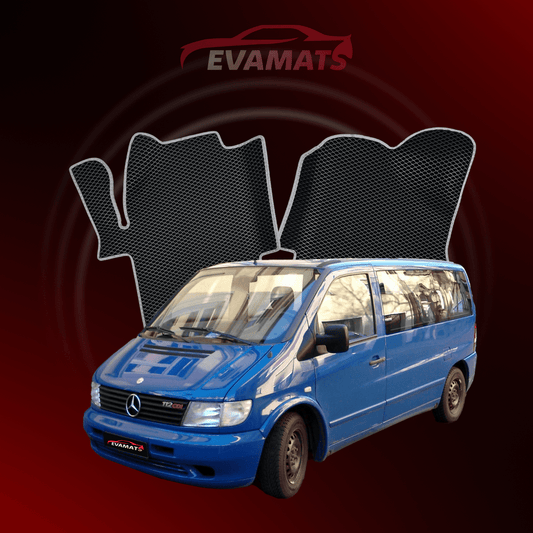 Car mats EVAMATS for Mercedes-Benz Vito (W638) 1996-2003 year MINIVAN