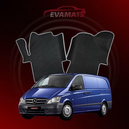 Tappetini per auto EVAMATS per Mercedes-Benz Vito (W639) 2003 – 2014 anno VAN