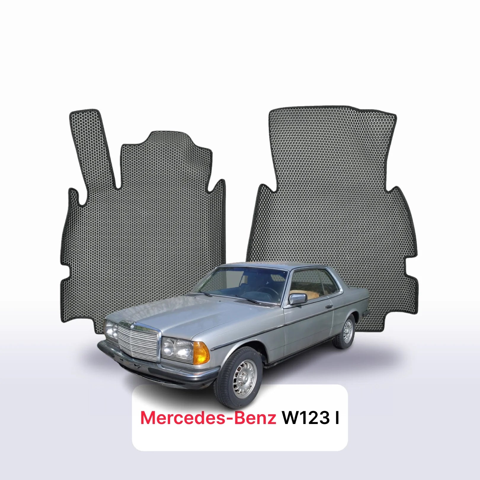 Car mats EVAMATS for Mercedes-Benz W123 1 gen 1975-1986 year COUPE