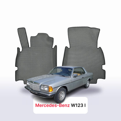 Car mats EVAMATS for Mercedes-Benz W123 1 gen 1975-1986 year COUPE