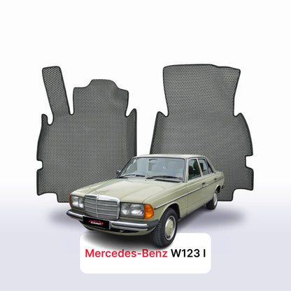 Car mats EVAMATS for Mercedes-Benz W123 1 gen 1975-1986 year SEDAN