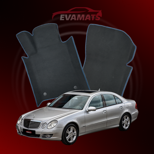 Car mats EVAMATS for Mercedes-Benz E-class 3 gen (W211) 2002-2009 year SEDAN