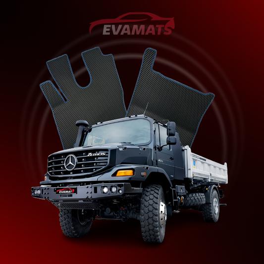 Car mats EVAMATS for Mercedes-Benz Zetros 1 gen 2008-2025 year TRUCK