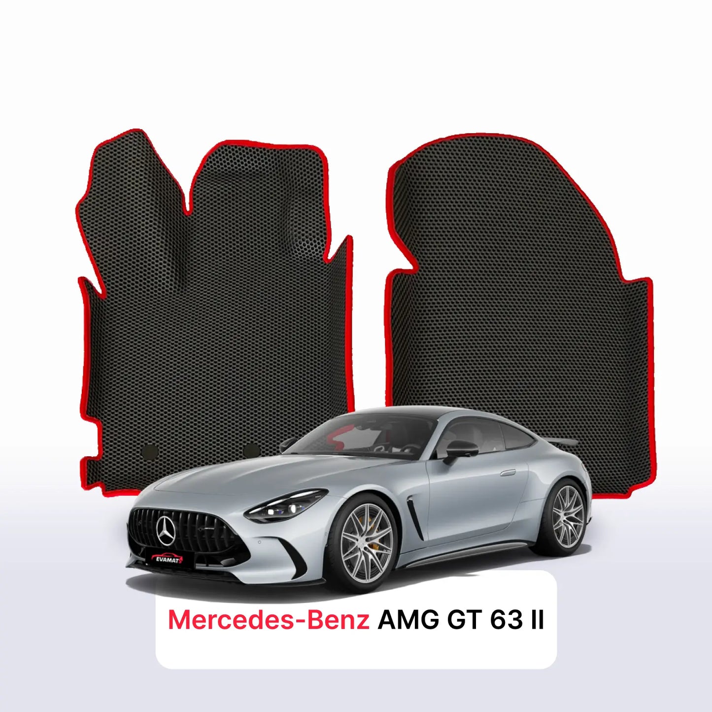 Car mats EVAMATS for Mercedes-Benz AMG GT 63 2 gen (C192) 2023–2027 year COUPE)