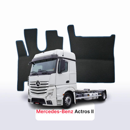 Car mats EVAMATS for Mercedes-Benz Actros 2 gen 2008-2020 year TRUCK