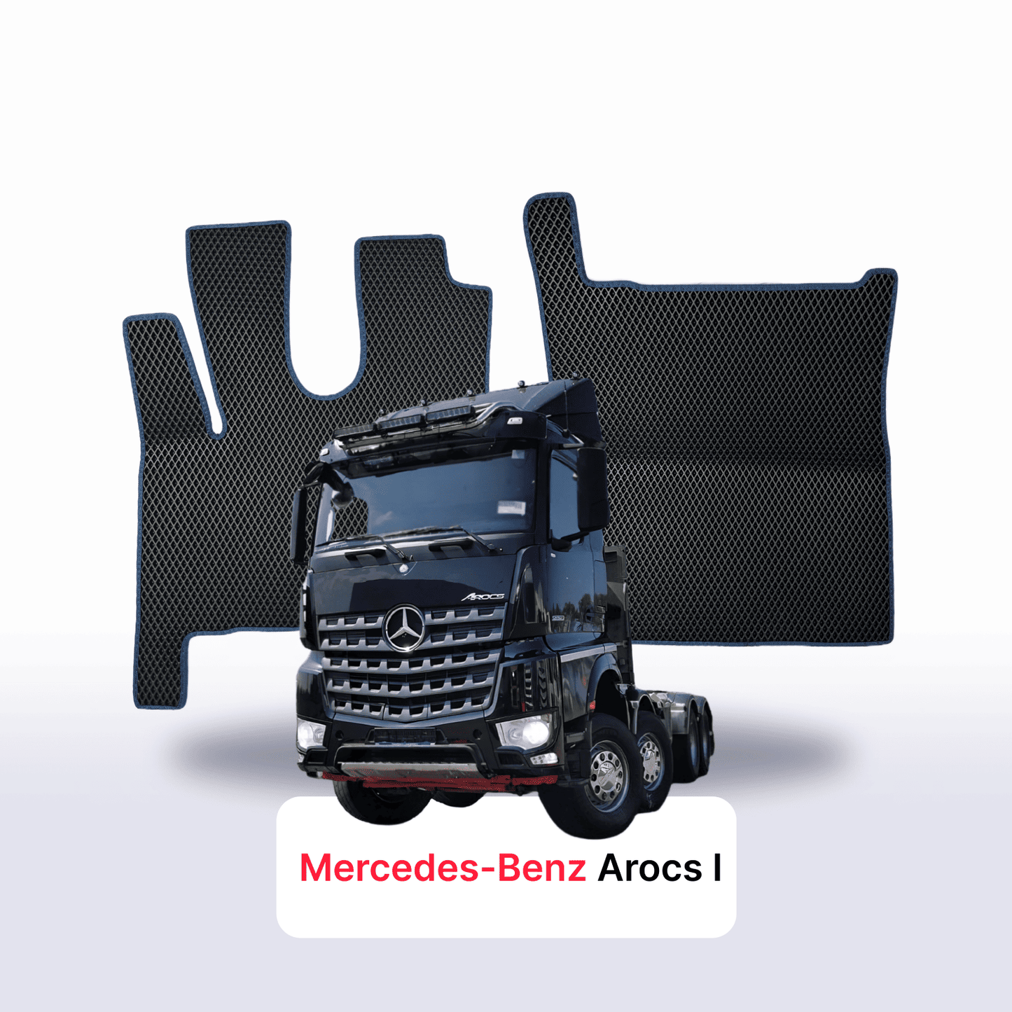 Car mats EVAMATS for Mercedes-Benz Arocs 1 gen 2013-2028 year TRUCK