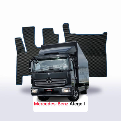 Car mats EVAMATS for Mercedes-Benz Atego 1 gen 2013-2027 year TRUCK