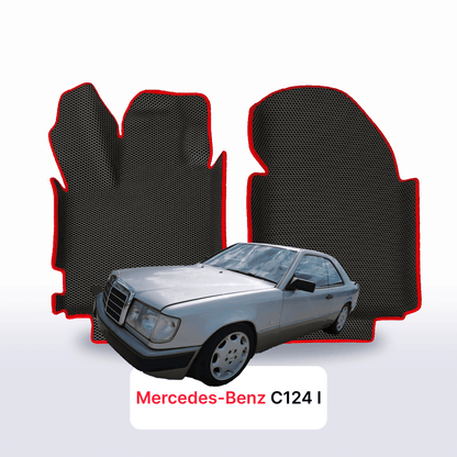 Car mats EVAMATS for Mercedes-Benz C124 1984-1993 year COUPE