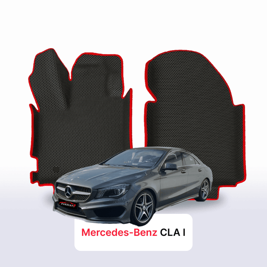 Car mats EVAMATS for Mercedes-Benz CLA 1 gen (C117) 2013 – 2019 year SEDAN