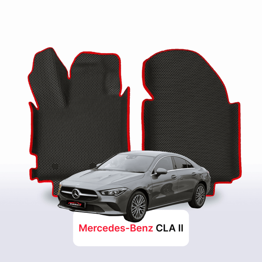 Car mats EVAMATS for Mercedes-Benz CLA 2 gen (C118) 2019-2025 year SEDAN