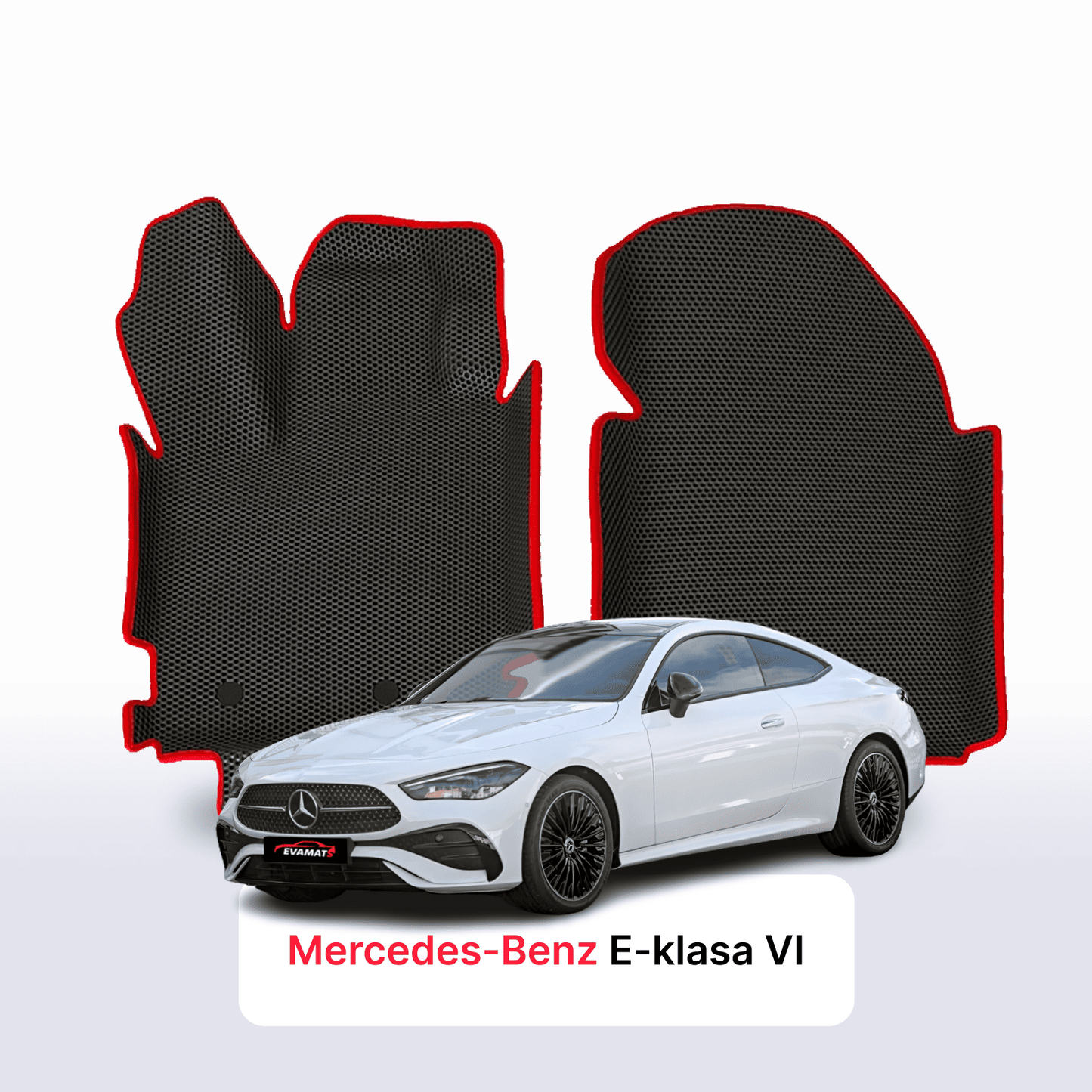 Car mats EVAMATS for Mercedes-Benz CLE 1 gen (C236) 2023-2025 year COUPE