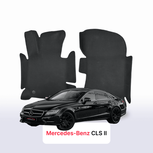 Car mats EVAMATS for Mercedes-Benz CLS 2 gen (C218) 2010-2018 year SEDAN