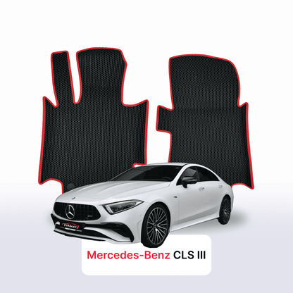 Car mats EVAMATS for Mercedes-Benz CLS 3 gen (C257) 2018-2023 year SEDAN