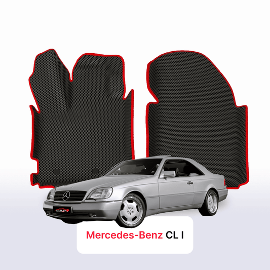 Car mats EVAMATS for Mercedes-Benz CL 1 gen (W140) 1992-1998 year COUPE