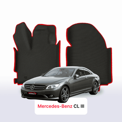 Car mats EVAMATS for Mercedes-Benz CL 3 gen (W216) 2006-2014 year COUPE