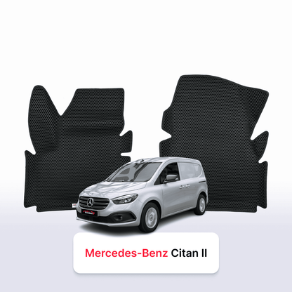 Car mats EVAMATS for Mercedes-Benz Citan 2 gen 2021-2026 year VAN