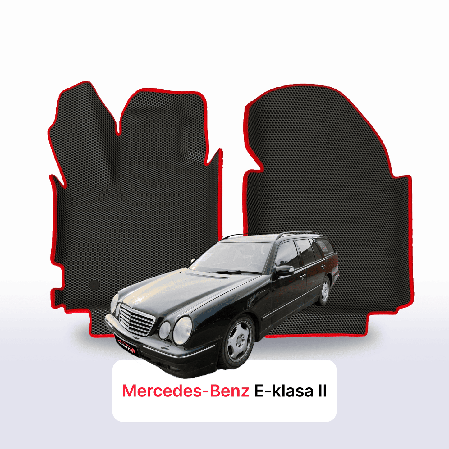 Car mats EVAMATS for Mercedes-Benz E-klasa 2 gen (S210) 1995-2002 year STATION WAGON