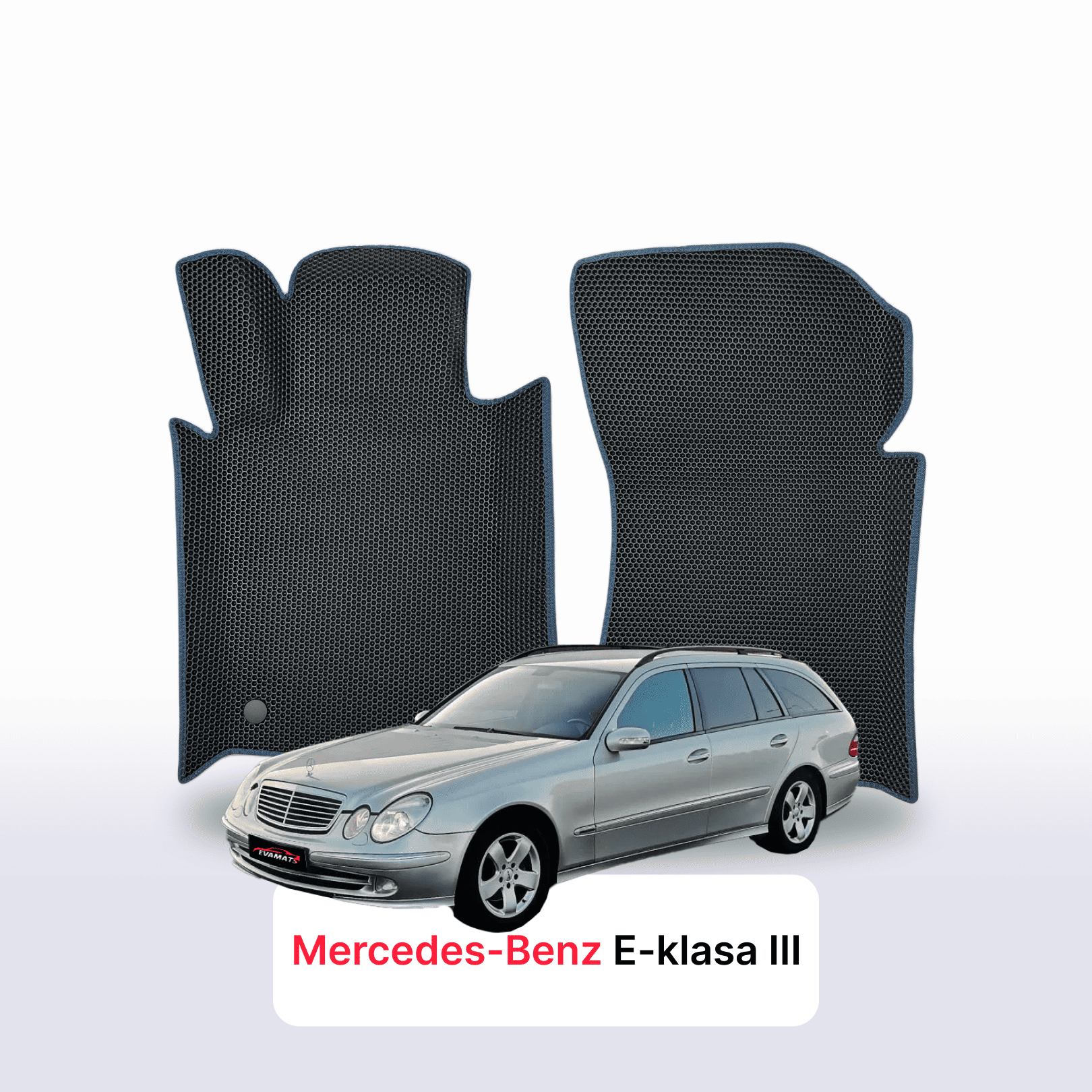 Car mats EVAMATS for Mercedes-Benz E-klasa 3 gen (S211) 2002-2009 year STATION WAGON