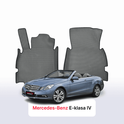 Car mats EVAMATS for Mercedes-Benz E-klasa 4 gen (A207) 2009-2017 year CABRIO