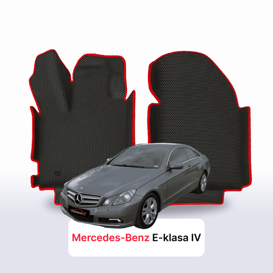 Car mats EVAMATS for Mercedes-Benz E-class 4 gen (W212) 2009-2016 year COUPE