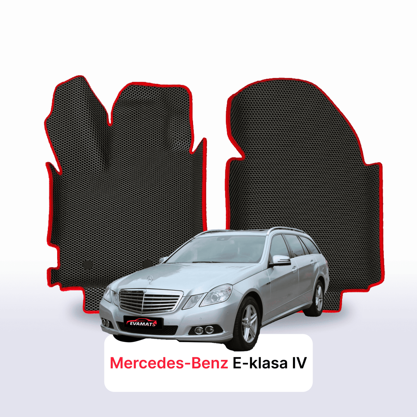 Car mats EVAMATS for Mercedes-Benz E-clasa 4 gen (W212) 2009-2016 year STATION WAGON