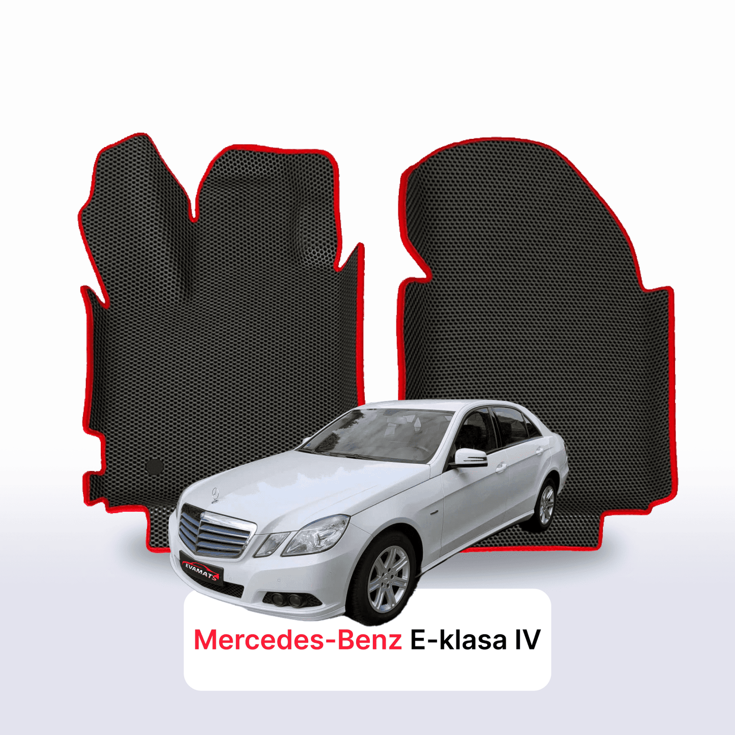 Car mats EVAMATS for Mercedes-Benz E-klasa 4 gen (W212) 2009-2016 year SEDAN
