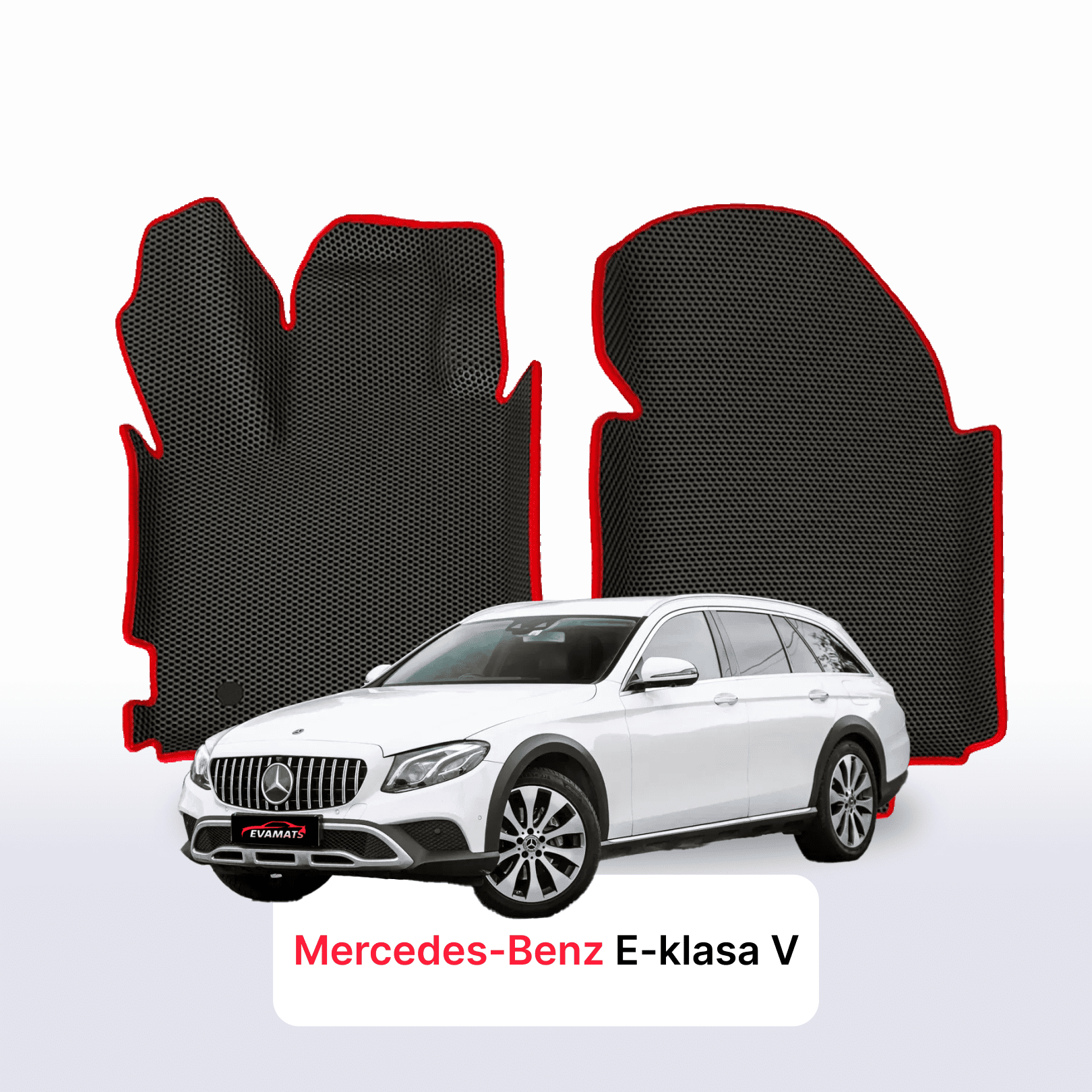 Car mats EVAMATS for Mercedes-Benz E-klasa 5 gen (V213) 2016-2023 year All Terrain STATION WAGON