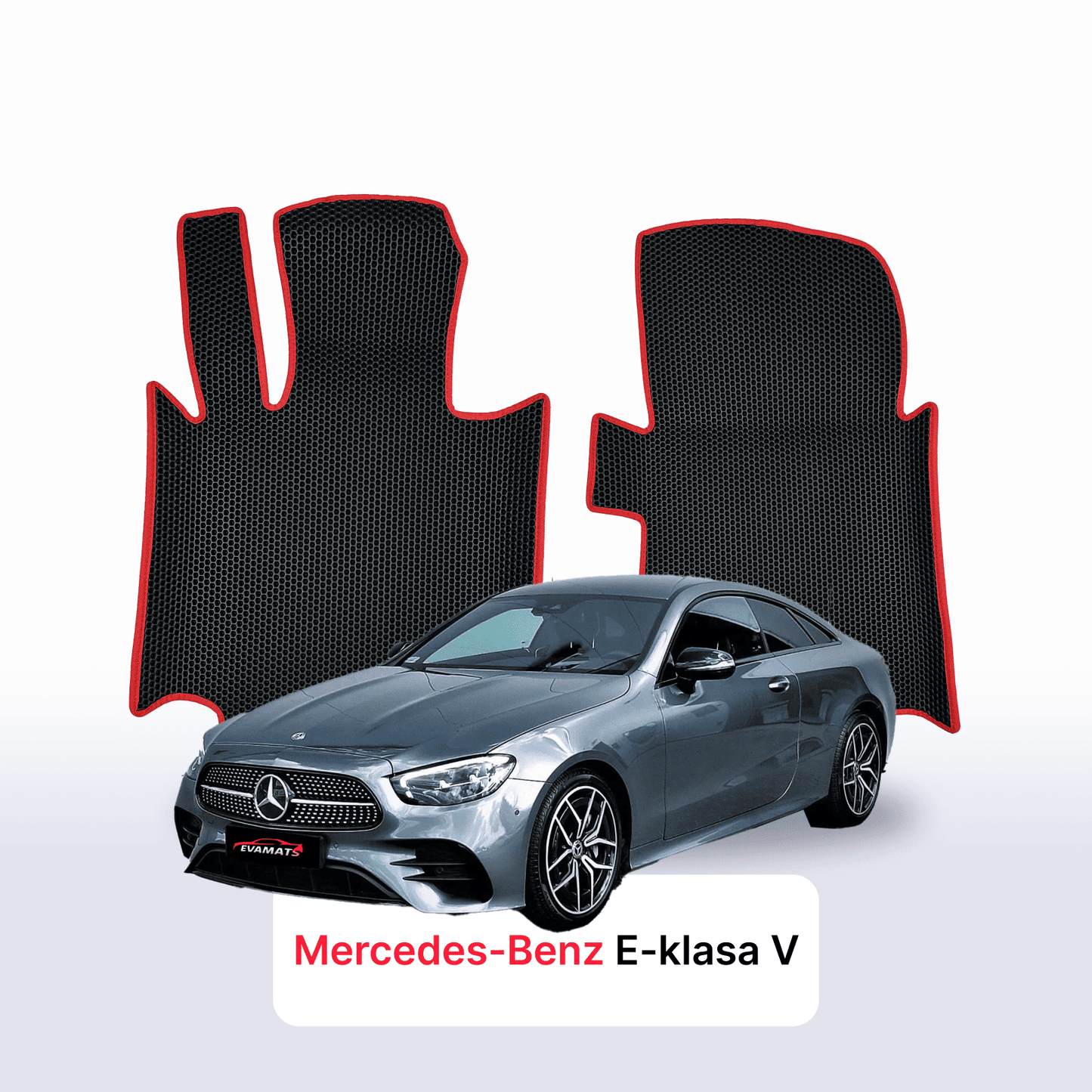 Car mats EVAMATS for Mercedes-Benz E-klasa 5 gen (C238) 2016-2023 year COUPE