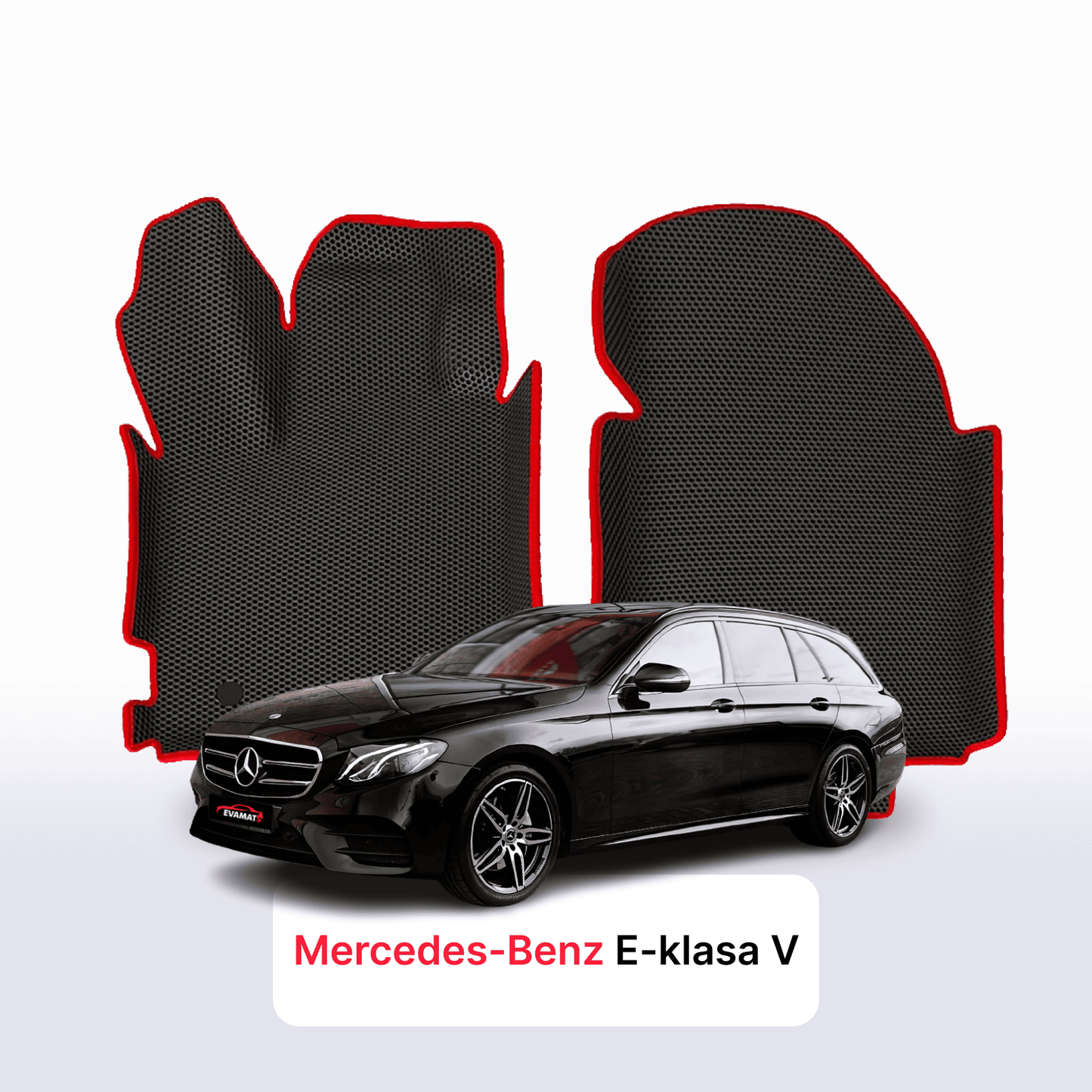 Car mats EVAMATS for Mercedes-Benz E-klasa 5 gen (S213) 2016-2023 year STATION WAGON