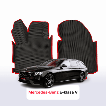 Car mats EVAMATS for Mercedes-Benz E-klasa 5 gen (S213) 2016-2023 year STATION WAGON