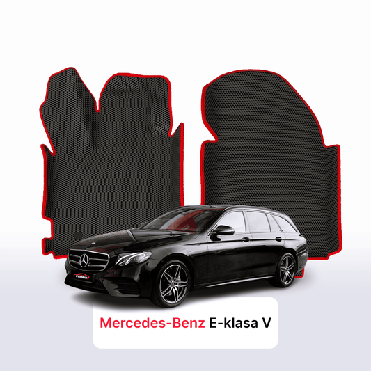 Car mats EVAMATS for Mercedes-Benz E-klasa 5 gen (S213) 2016-2023 year STATION WAGON
