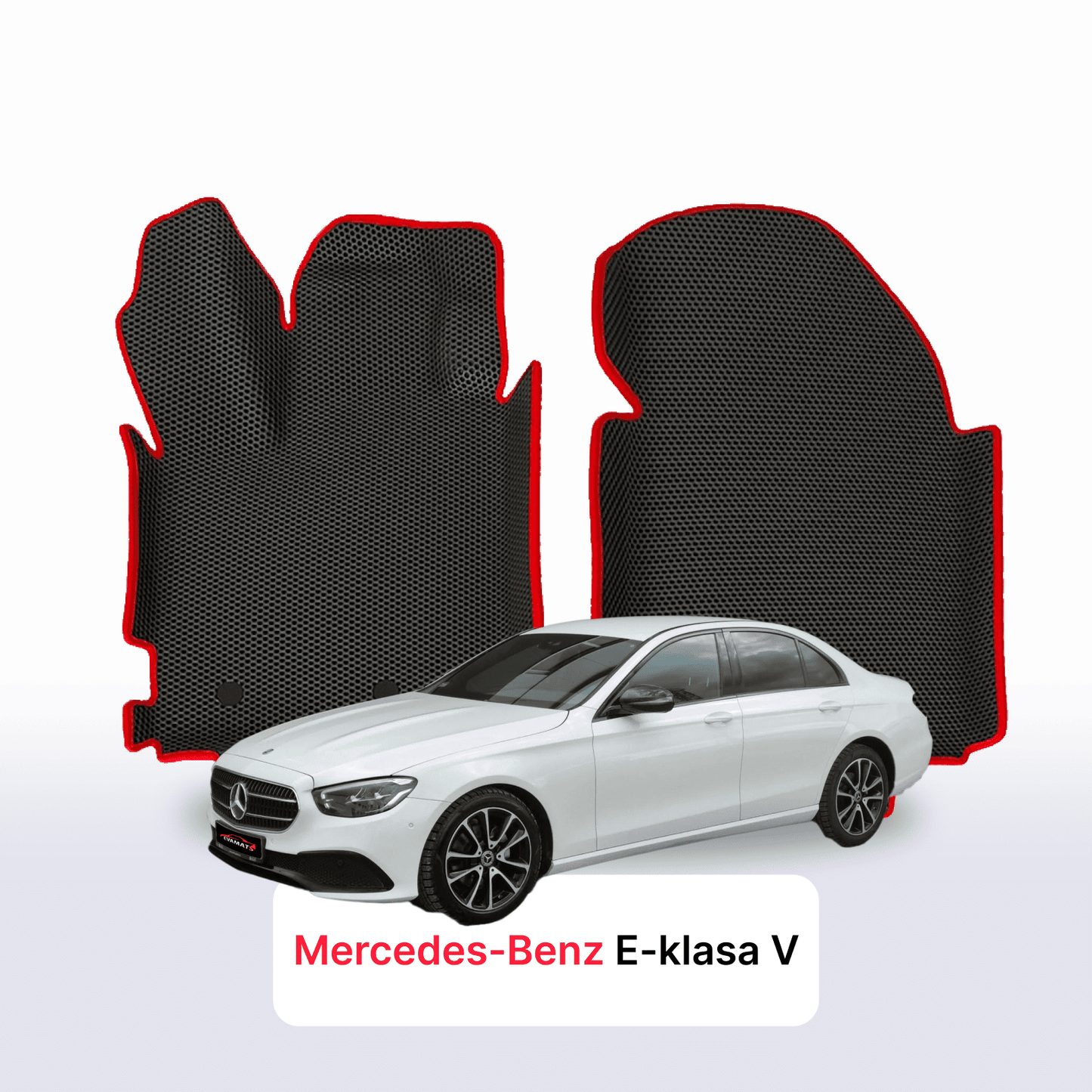 Car mats EVAMATS for Mercedes-Benz E-class 5 gen (W213) 2016-2023 year SEDAN