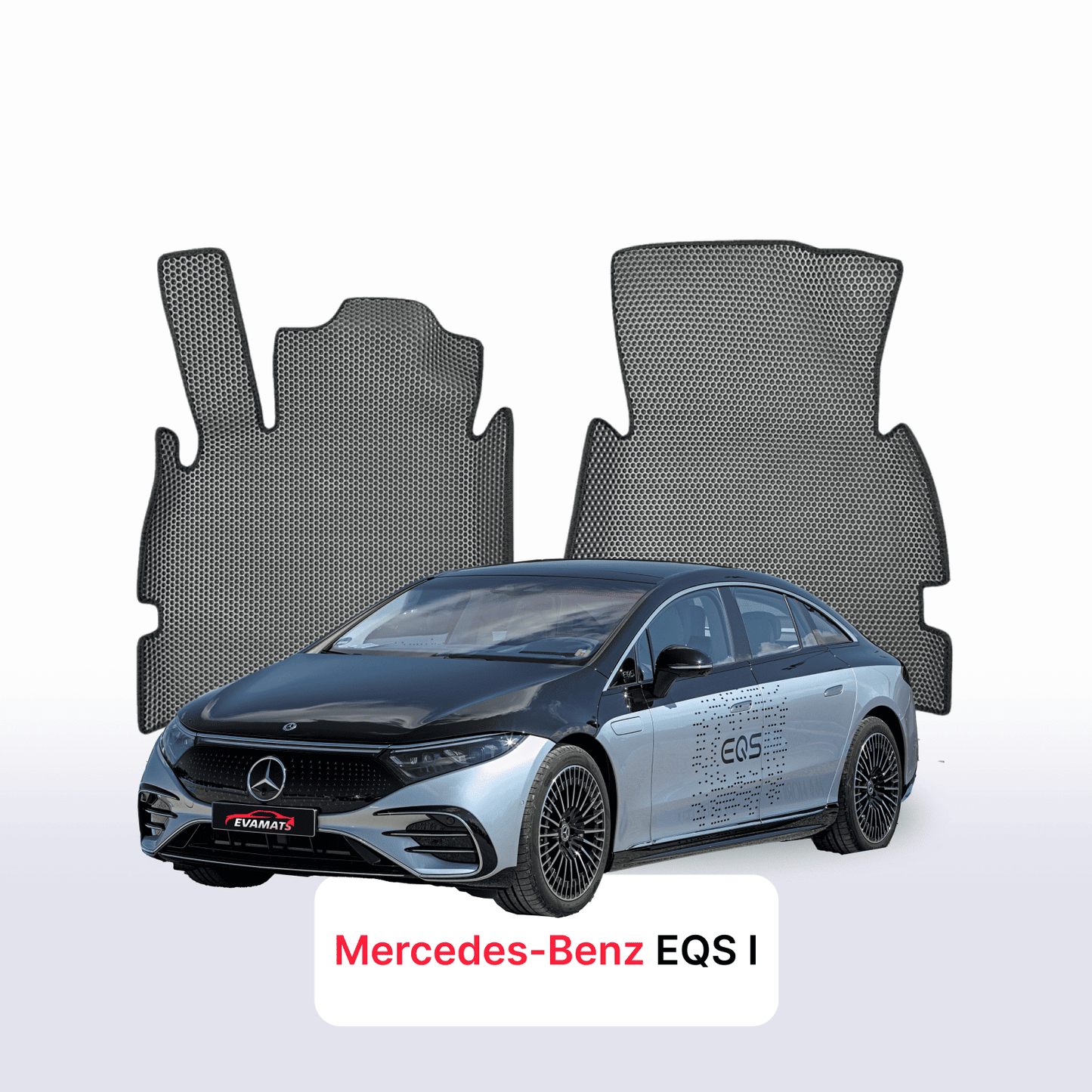 Car mats EVAMATS for Mercedes-Benz EQS (V297) 2021-2025 year SEDAN