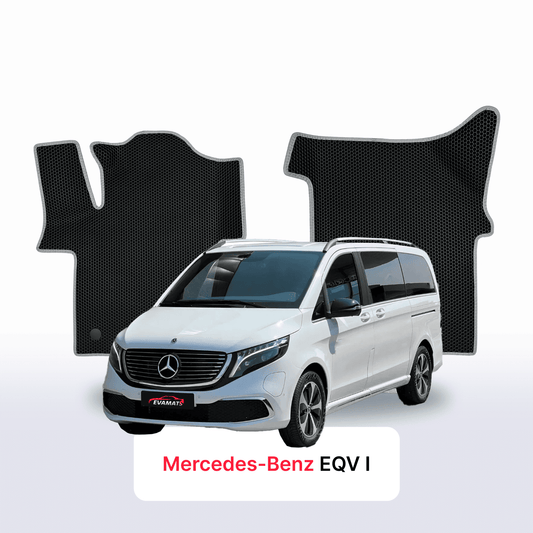 Car mats EVAMATS for Mercedes-Benz EQV (N447) 1 gen 2019-2028 year MINIVAN