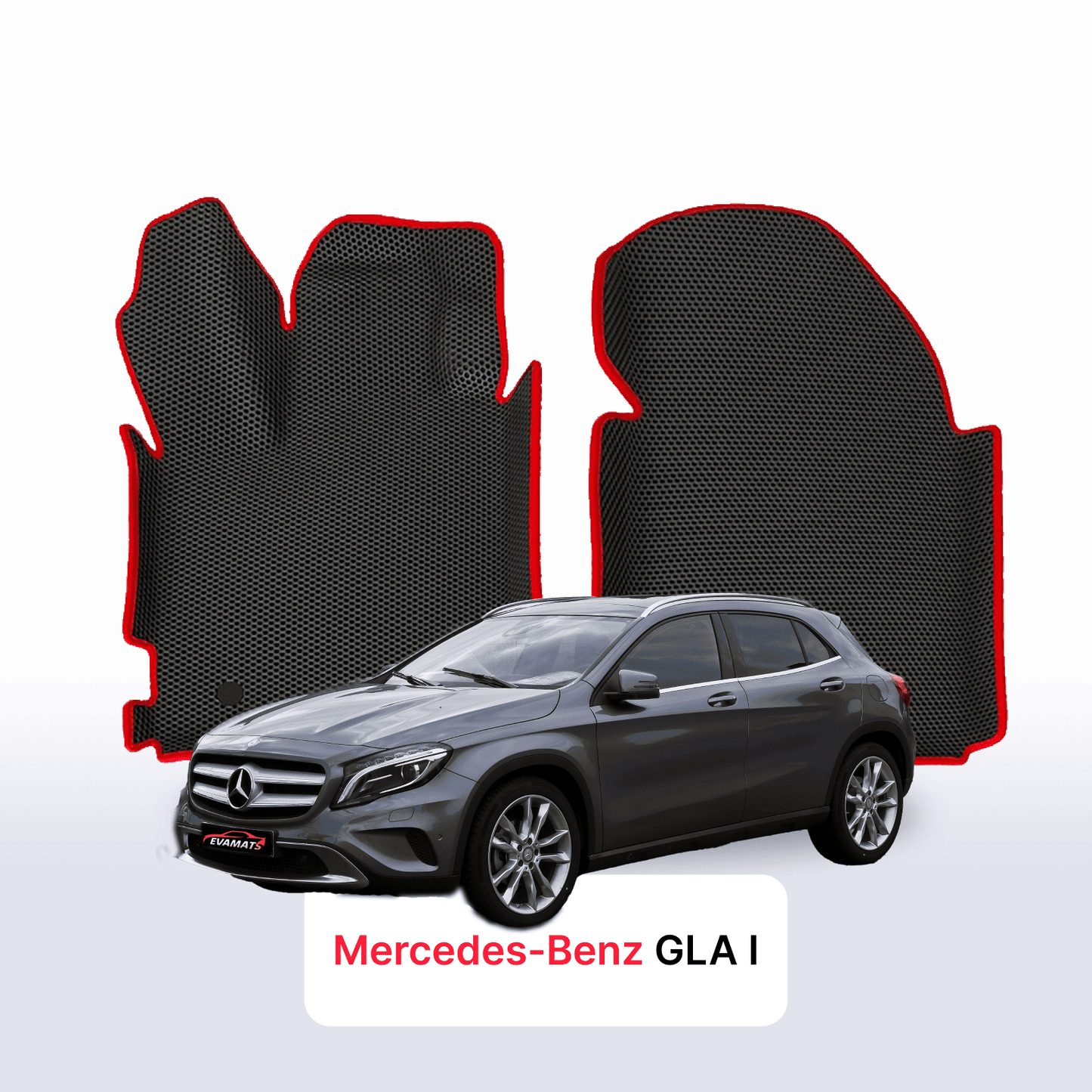 Car mats EVAMATS for Mercedes-Benz GLA 1 gen (X156) 2013-2019 year SUV