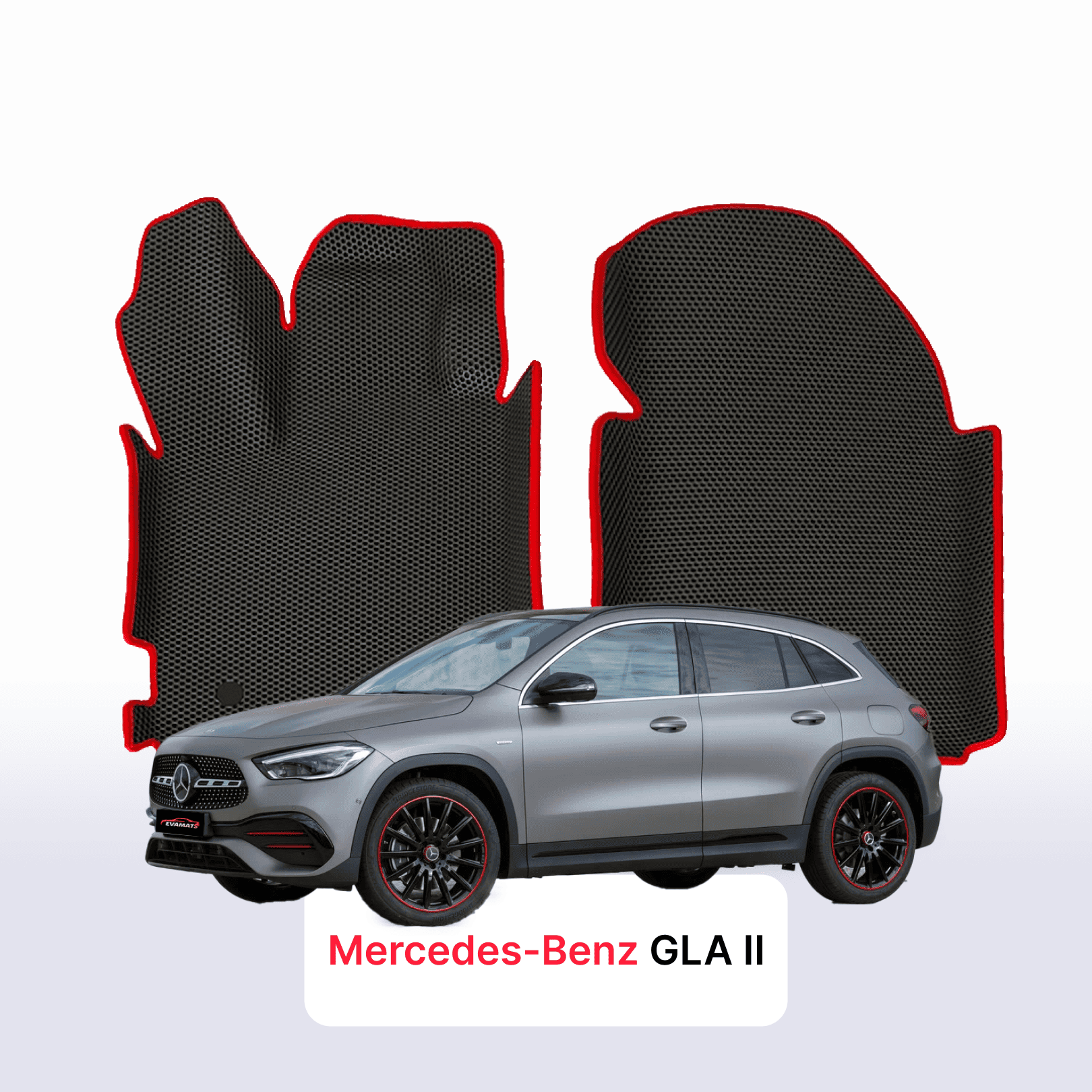 Car mats EVAMATS for Mercedes-Benz GLA 2 gen (H247) 2019-2027 year SUV 5 door