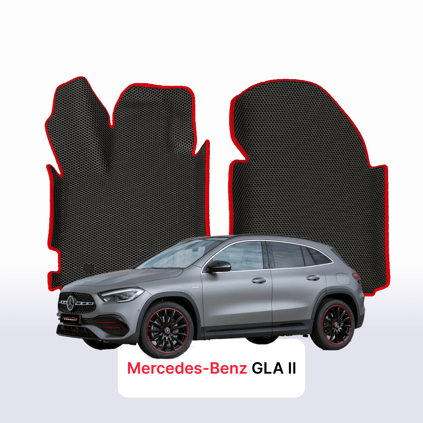 Car mats EVAMATS for Mercedes-Benz GLA 2 gen (H247) 2019-2025 year SUV